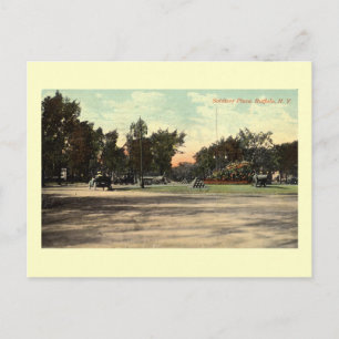 Soldaten Place, Buffalo NY 1908  Briefkaart