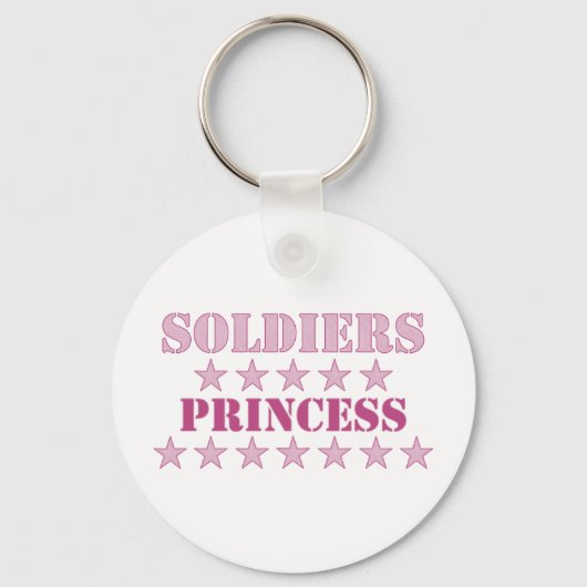 Soldaten prinses sleutelhanger (Voorkant)