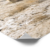 soldaten reageren op een aanval met handvuurwapens poster (Hoek)