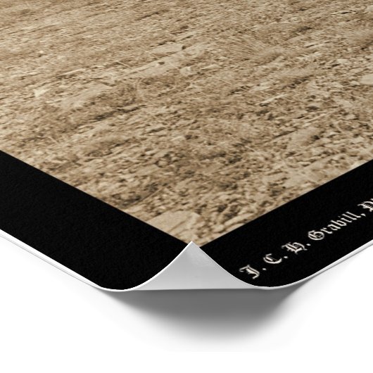 Soldaten thuis in Hot Springs SD 1891 Poster (Hoek)