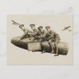 soldaten uit de jaren 20 briefkaart