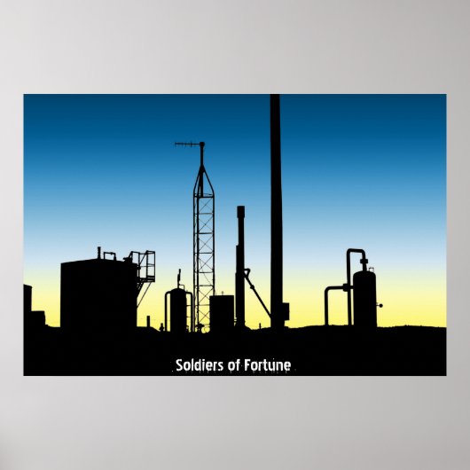 Soldaten van de Fortune Poster (Voorkant)