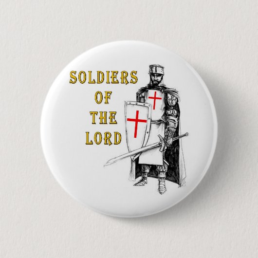 SOLDATEN VAN DE LORD RONDE BUTTON 5,7 CM (Voorkant)
