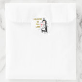 SOLDATEN VAN DE LORD RONDE STICKER (Tas)