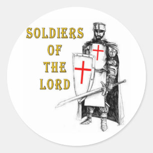 SOLDATEN VAN DE LORD RONDE STICKER