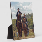 soldaten van de militaire unie fotoplaat (Zijkant)