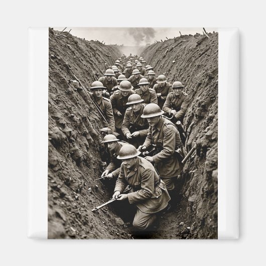 Soldaten van de Somme Magneet (Voorkant)