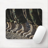 Soldaten van het Afghaanse nationale leger voor lu Muismat (Met muis)