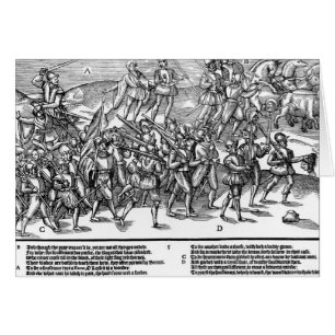 Soldaten vangen de Thieving Wood Kerne
