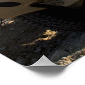 Soldaten verdedigen hun positie poster (Hoek)