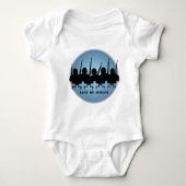 Soldaten vieren Baby T-shirts, laat ons de top ver (Voorkant)