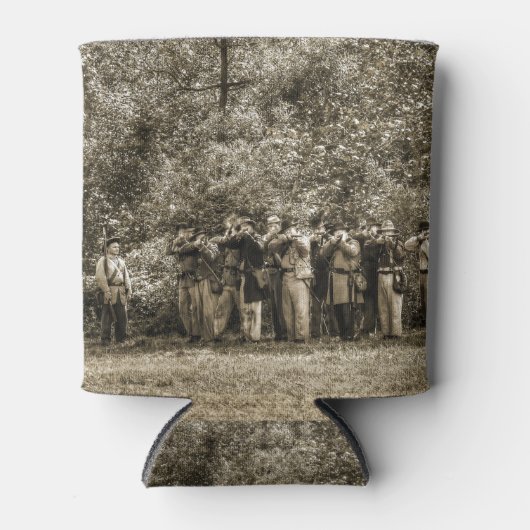 Soldaten voor de burgeroorlog blikjeskoeler (Voorkant)