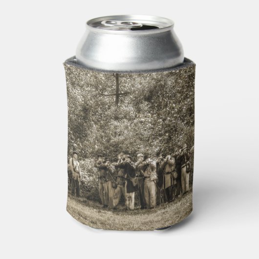 Soldaten voor de burgeroorlog blikjeskoeler (Blikje Achterkant)