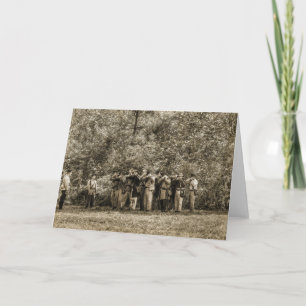 Soldaten voor de burgeroorlog kaart