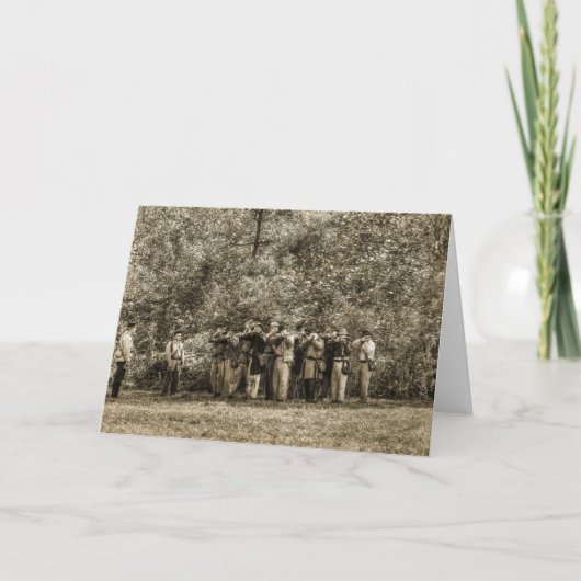 Soldaten voor de burgeroorlog kaart (Voorkant)