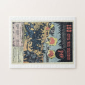 Soldaten voor de burgeroorlog -  leger legpuzzel (Horizontaal)