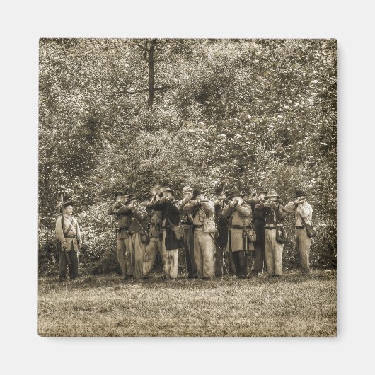 Soldaten voor de burgeroorlog magneet (Voorkant)