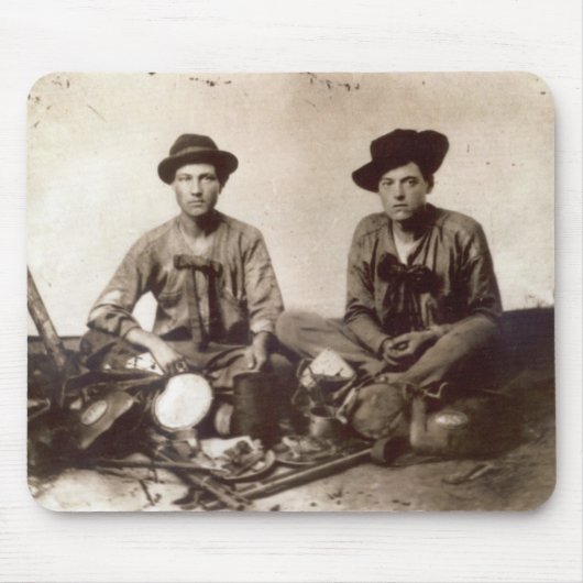Soldaten voor de burgeroorlog muismat (Voorkant)