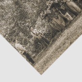 Soldaten voor de burgeroorlog tissuepapier (Detail)