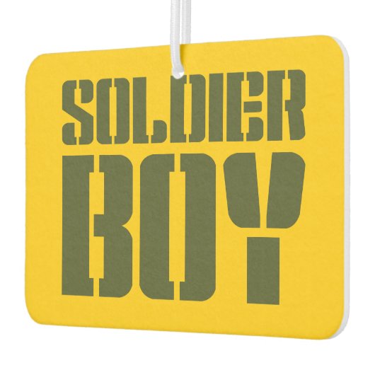 SOLDATENJONGEN LUCHTVERFRISSER (Links)