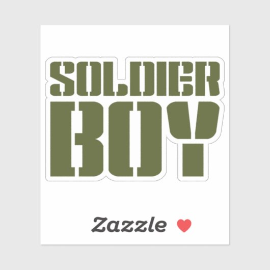SOLDATENJONGEN STICKER (Vel)