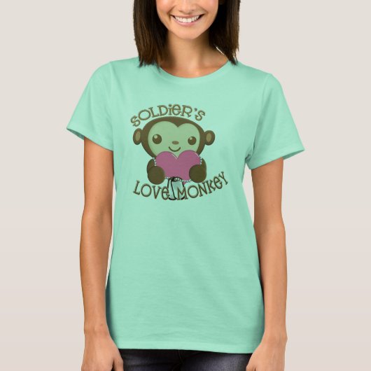 Soldays Love Monkey T-shirt (Voorkant)