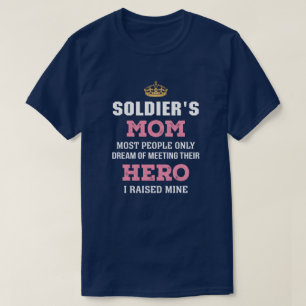 Soldays mam Raised Hero T-shirt