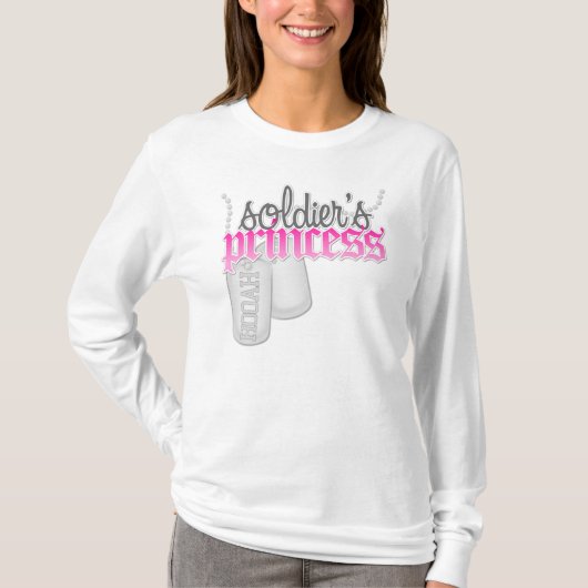 Soldays prinses t-shirt (Voorkant)