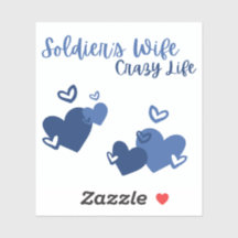 Soldays vrouw, Crazy Life Sticker