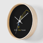 Soldeer Code Herhaal Embedded Engineering Wandklok (Hoek)