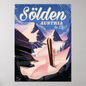 Sölden Austria  poster (Voorkant)