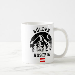 Sölden Oostenrijk Alpen Skigebied Alpineskiën Oost Koffiemok