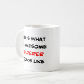 solderer, geweldige koffiemok (Voorkant links)