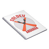 Soldeu, Andorra Notitieboek (Rechterzijde)