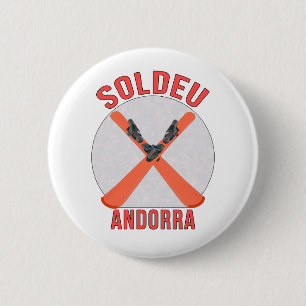 Soldeu, Andorra Ronde Button 5,7 Cm