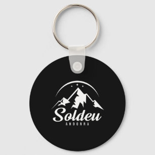 Soldeu Andorra skigebied snowboarden Sleutelhanger