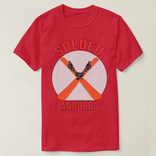 Soldeu Andorra T-shirt (Design voorkant)