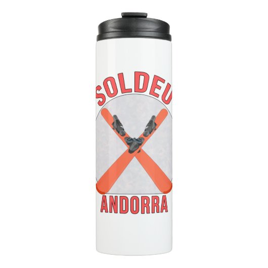 Soldeu, Andorra Thermosbeker (Voorkant)