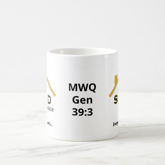 SOLDFINGER Fun Real Estate Agent Realtor Koffiemok (Center)