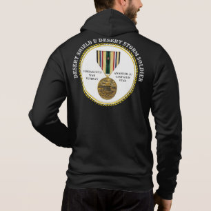 SOLDIER 1 STAR DESERT SHIELD & DESERT STORM HOODIE