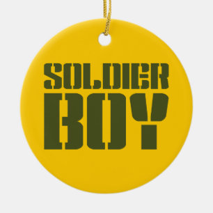 SOLDIER BOY KERAMISCH ORNAMENT