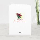 Soldier Boy so Brave  Valentijn Card Feestdagen Kaart (Achterkant)