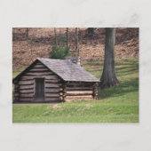 Soldier Cabin ~ Valley Forge Briefkaart (Voorkant)