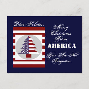 SOLDIER CHRISTMAS-KAART FEESTDAGENKAART