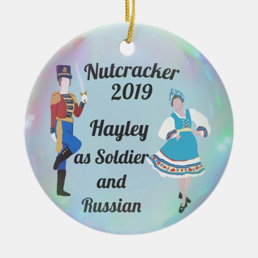 Soldier en Russisch Ornament van de Nutkraker (Voorkant)