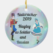 Soldier en Russisch Ornament van de Nutkraker (Achterkant)