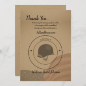 Soldier Funeral - Hartelijk dank voor uw kaarten (Voorkant / Achterkant)