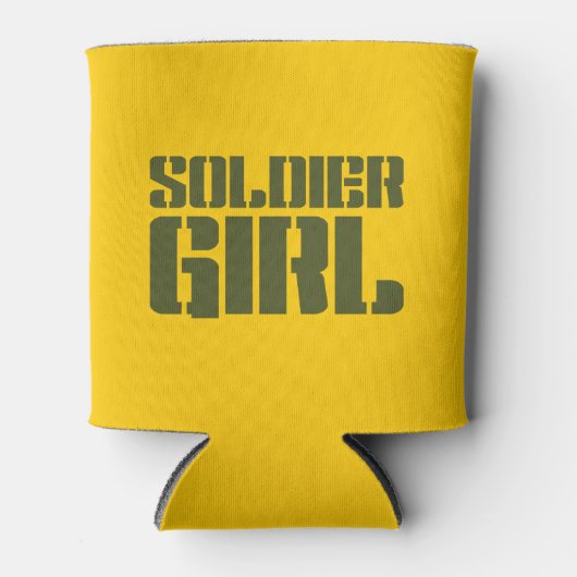 SOLDIER GIRL BLIKJESKOELER (Voorkant)