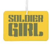 SOLDIER GIRL LUCHTVERFRISSER (Achterkant)