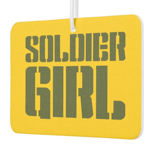 SOLDIER GIRL LUCHTVERFRISSER (Links)